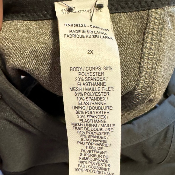 Nike Pro Indy Dri-Fit Sports Bra with Removable pads Size 2X - Picture 10 of 11